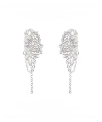 Rose lace ear cuff