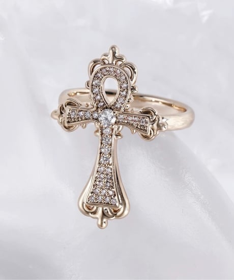 Sacred cross ring