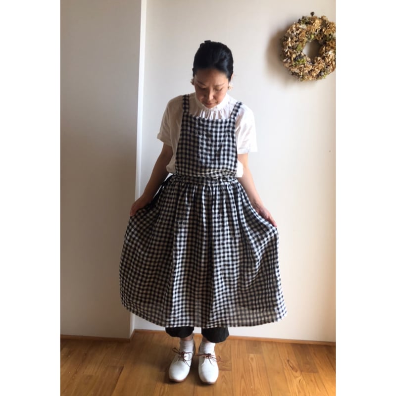 SML対応/4WAYエプロンワンピース【作り方と型紙セット】 | うつわの服