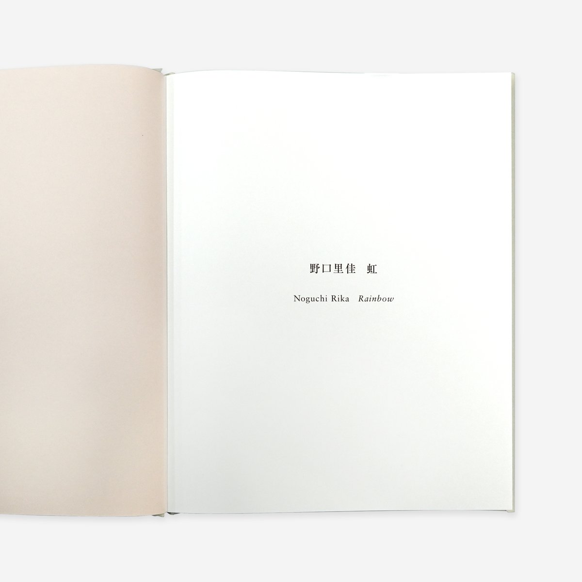 野口里佳 虹【特装版】 | YAMADA Book Publishing