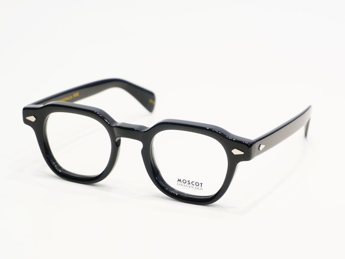 モスコット/MOSCOT DOLT 46size col.BLACK | バーバーメガネ