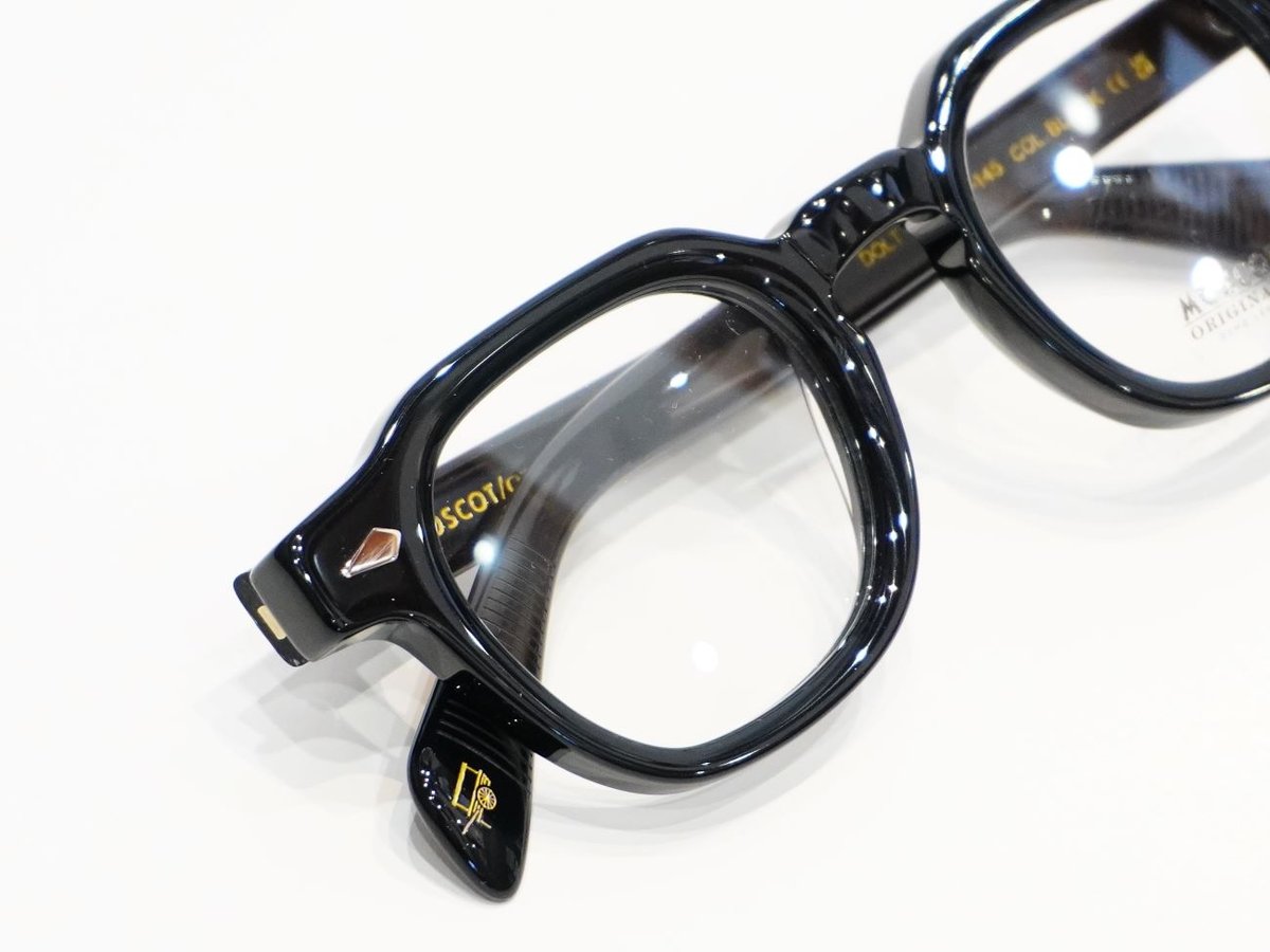 モスコット/MOSCOT DOLT 46size col.BLACK | バーバーメガネ