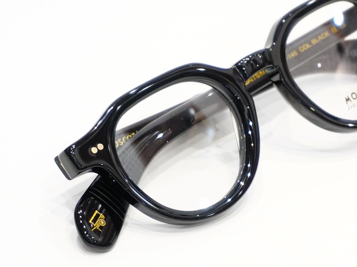 モスコット/MOSCOT BAITSIM 45size col.BLACK | バーバーメガネ