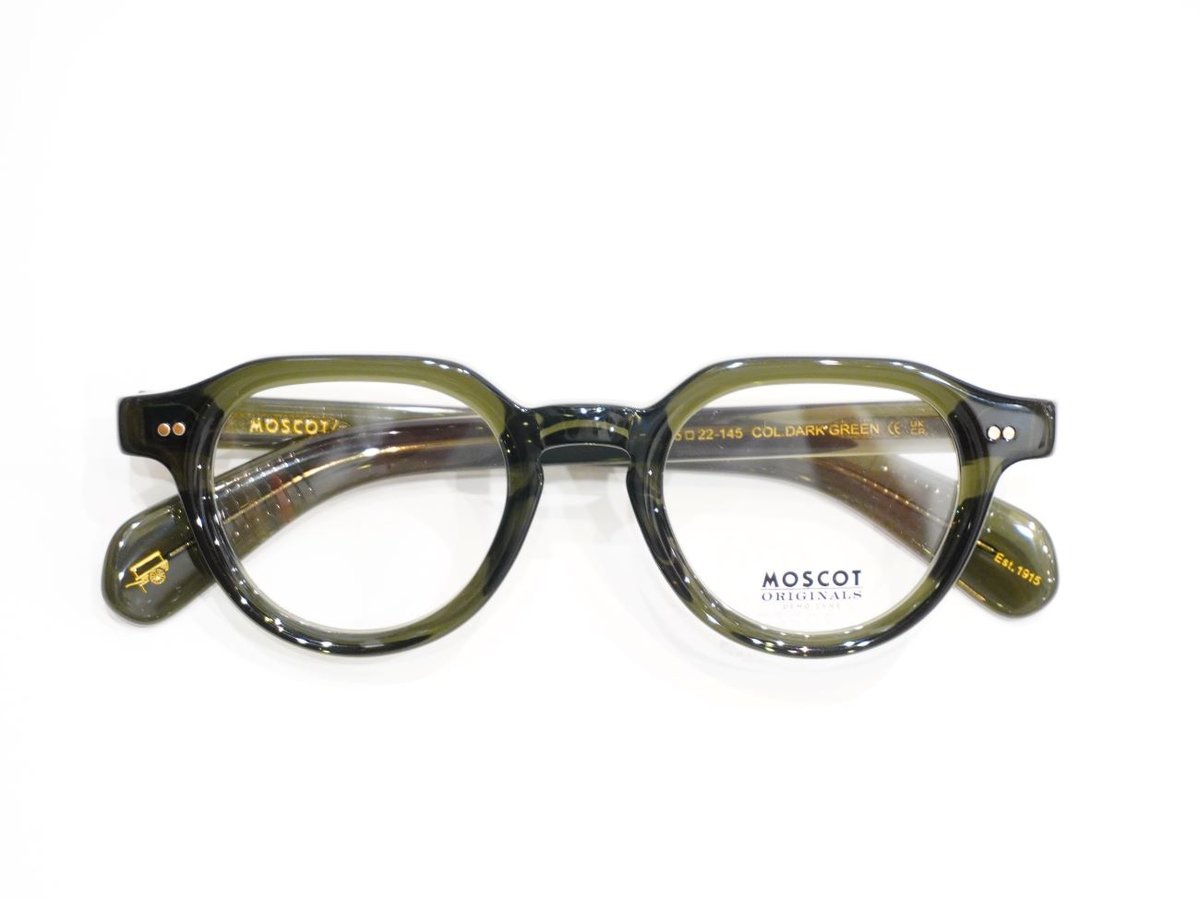 モスコット/MOSCOT BAITSIM 45size col.DARK GREEN | バー