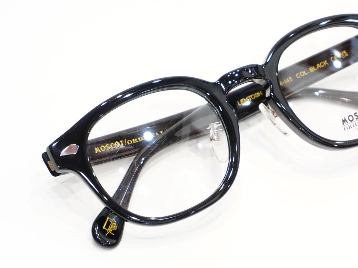 モスコット/MOSCOT LEMTOSH-MP 49size col.BLACK レムトッシュ