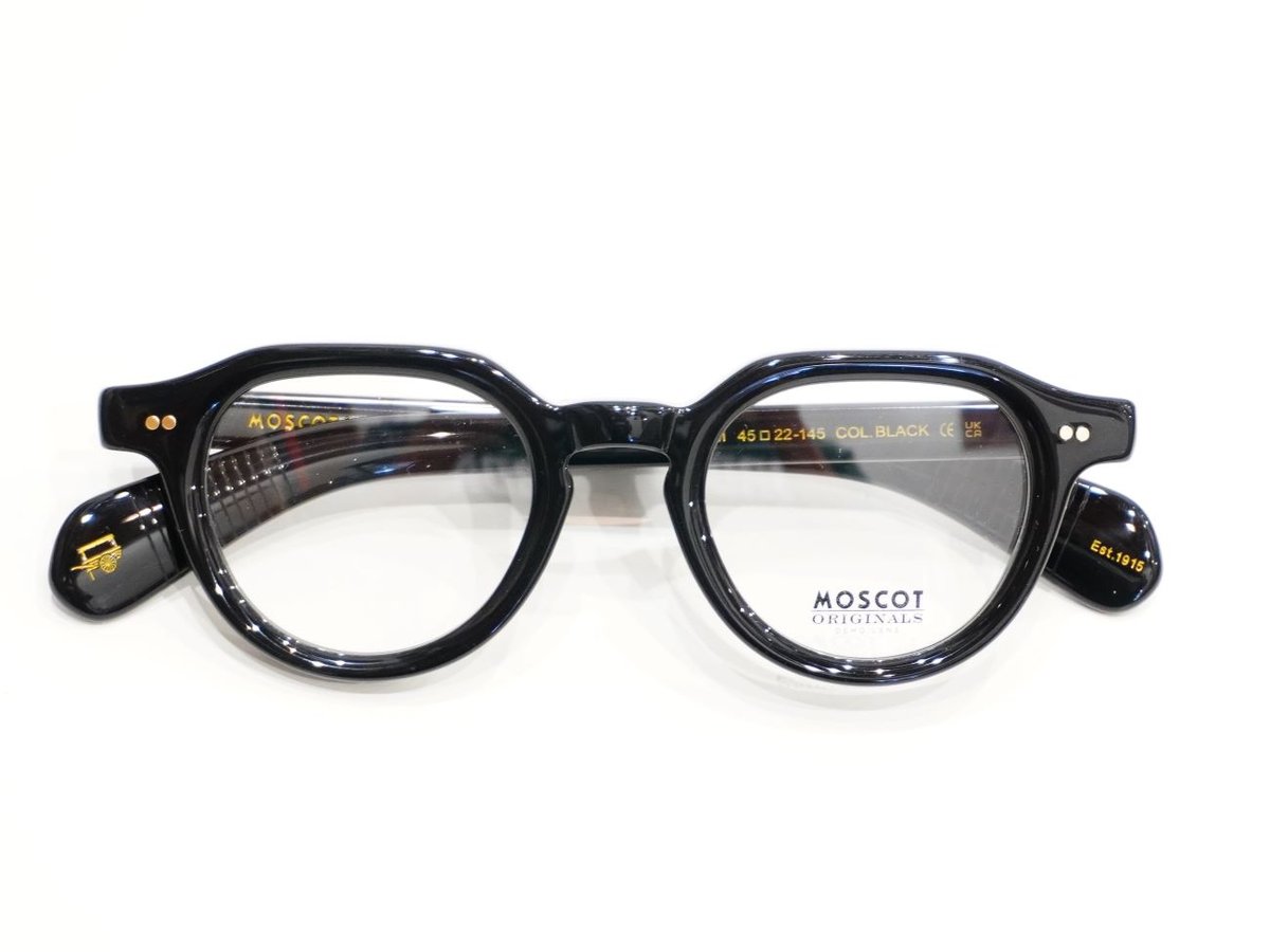 店舗在庫あり ◯ 】モスコット/MOSCOT BAITSIM 45size col.BLA
