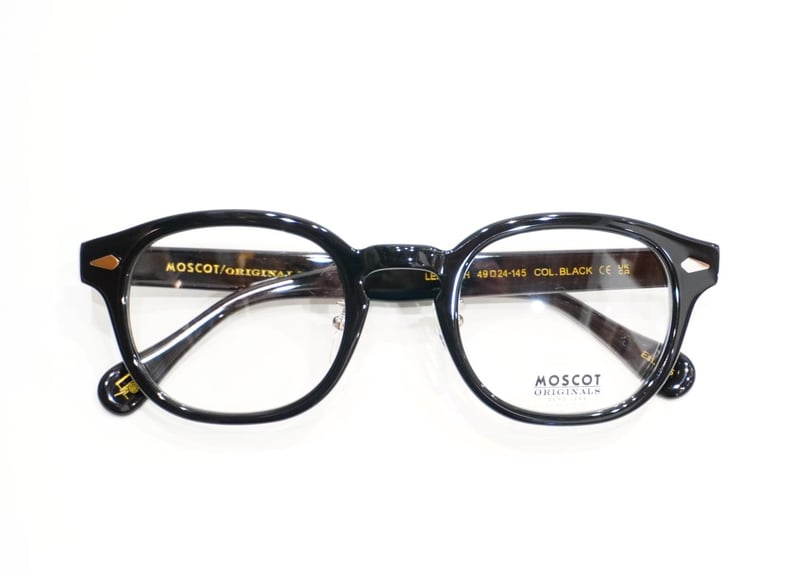 モスコット/MOSCOT LEMTOSH-MP 49size col.BLACK レムトッシュ