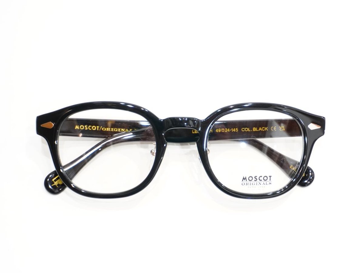 モスコット/MOSCOT LEMTOSH-MP 49size col.BLACK レムトッシュ