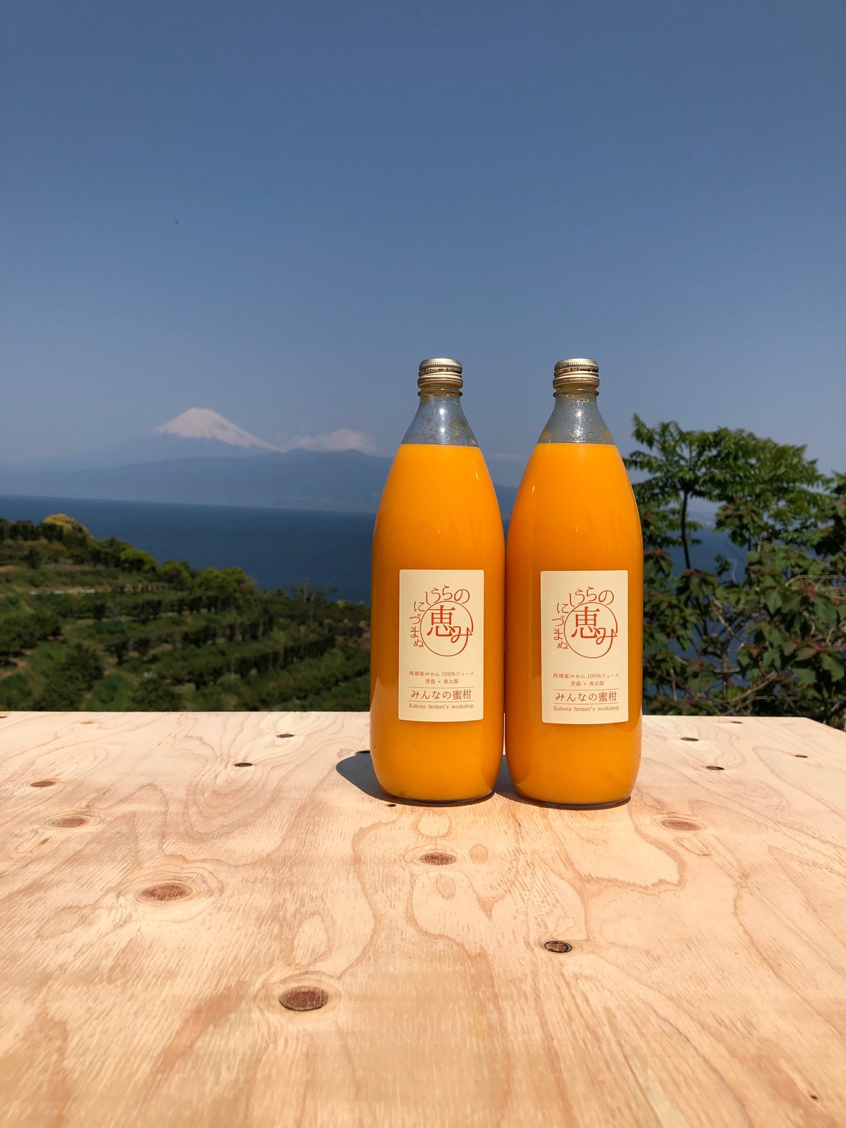 西浦みかん使用 みんなの蜜柑ジュース | くぼた農園工房