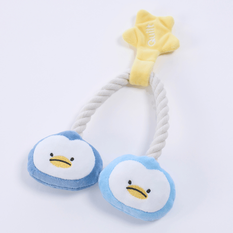 無着色のコットンロープ　ふたごのTOY