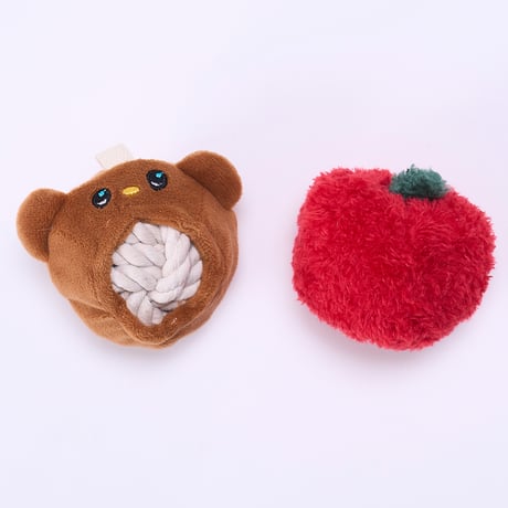 無着色のコットンボールTOYセット