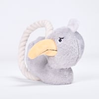 無着色のコットンロープ　ぶらさがりりTOY