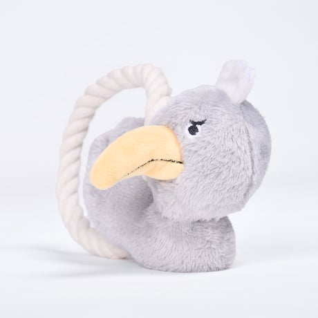 無着色のコットンロープ　ぶらさがりりTOY