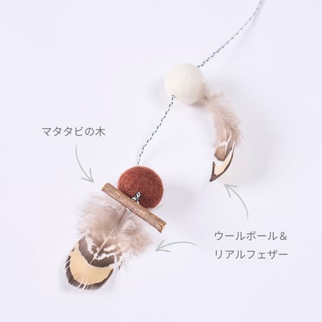 付け替えパーツ　リアルフェザーシリーズ
