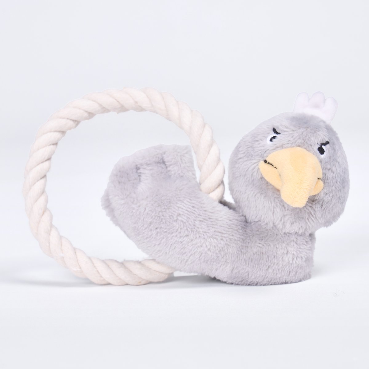 無着色のコットンロープ ぶらさがりりTOY | Pet Quilt (ペット キルト