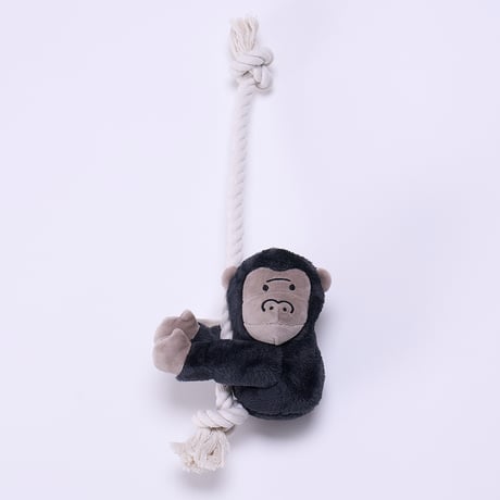 無着色のコットンロープロング  ぶらさがりTOY