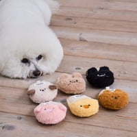 コットンキャンバス生地のスリッパTOY