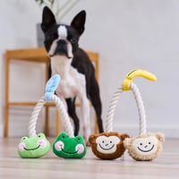 無着色のコットンロープ　ふたごのTOY