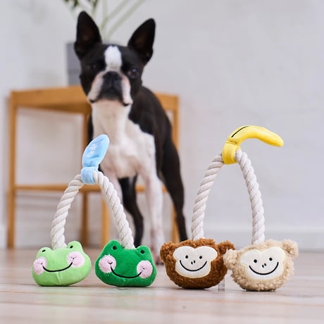無着色のコットンロープ　ふたごのTOY