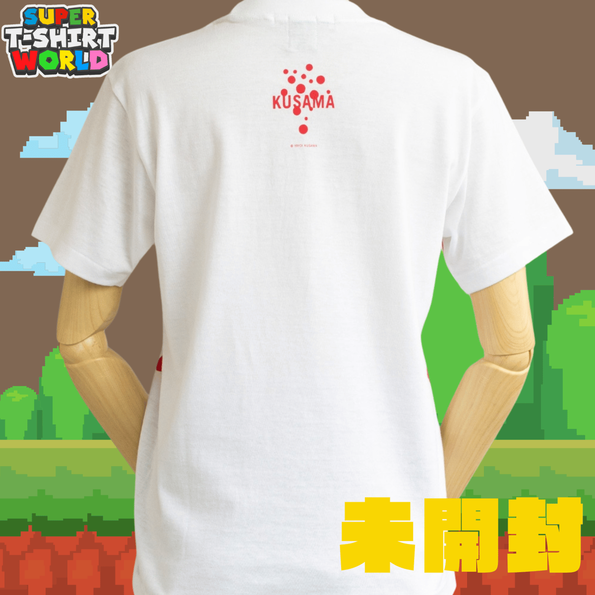 草間彌生　Tシャツ　LOVE FOREVER SALE 久米繊維の日本製ボディになった草間彌生 Tシャツ「LOVE FOREVER