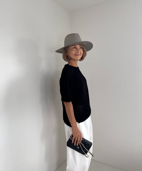 リネンサマーニット