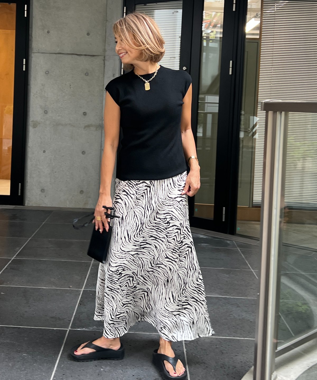 ALAIA ゼブラ　スカート ALAIA ゼブラスカート