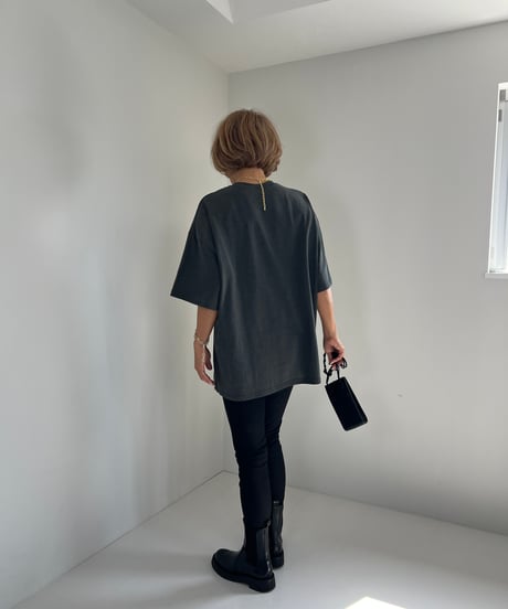 再入荷！LOGO Tシャツ【 White/Charcoal全２色 】