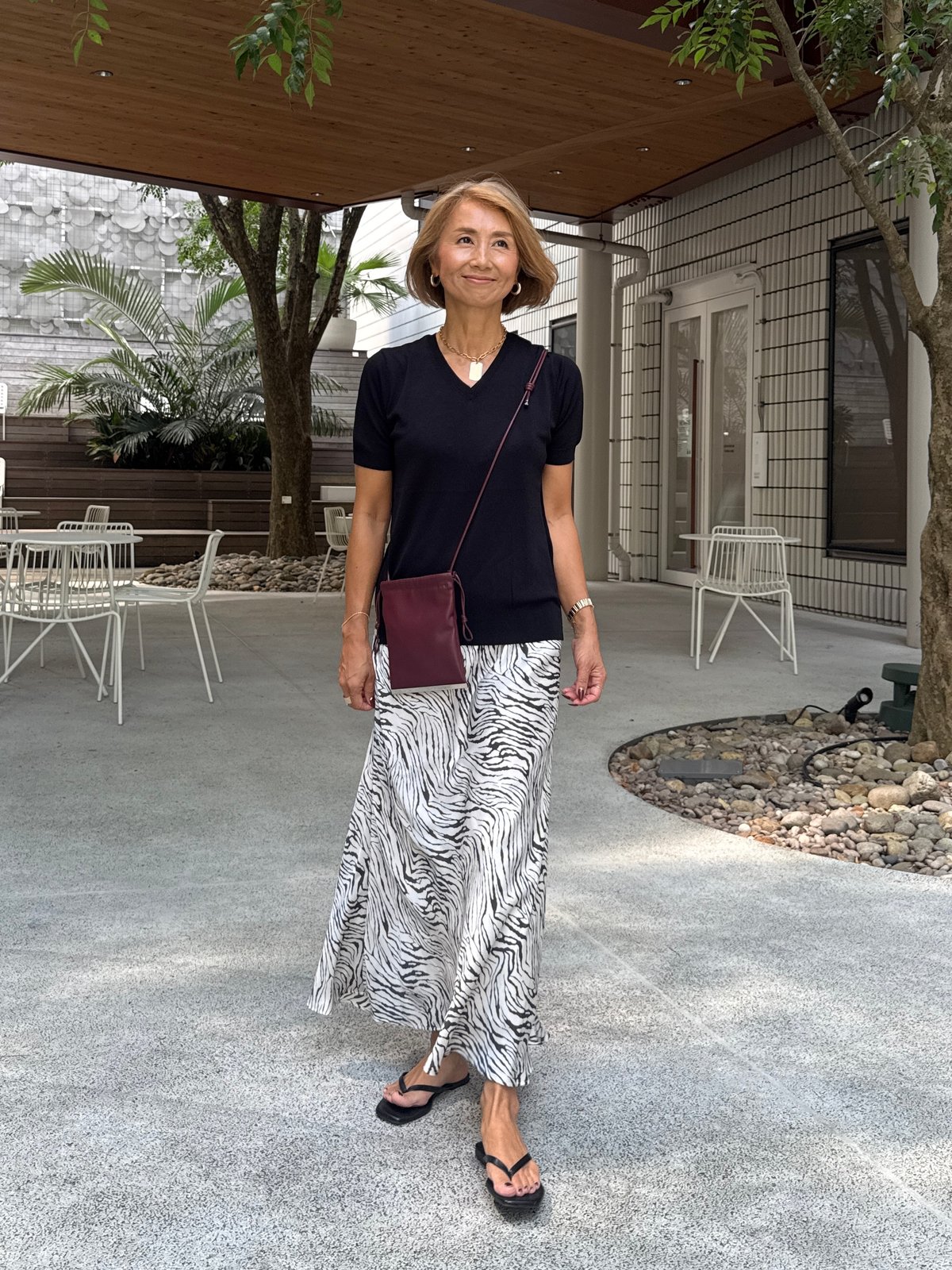 シエリー ゼブラマキシスカート | ABEREI