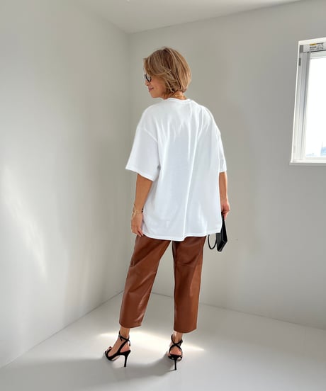 再入荷！LOGO Tシャツ【 White/Charcoal全２色 】