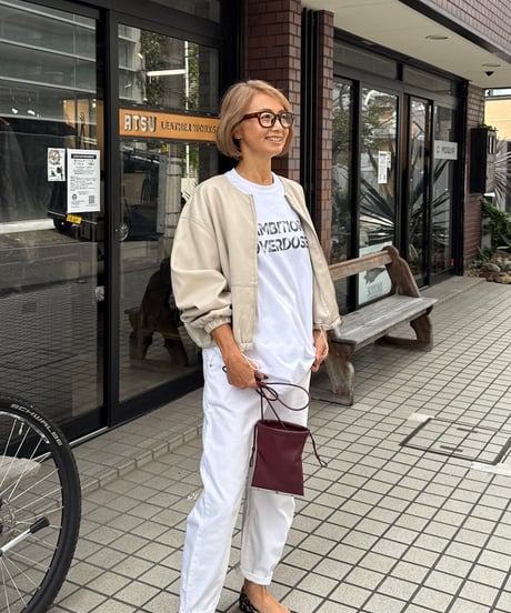 再入荷！LOGO Tシャツ【 White/Charcoal全２色 】
