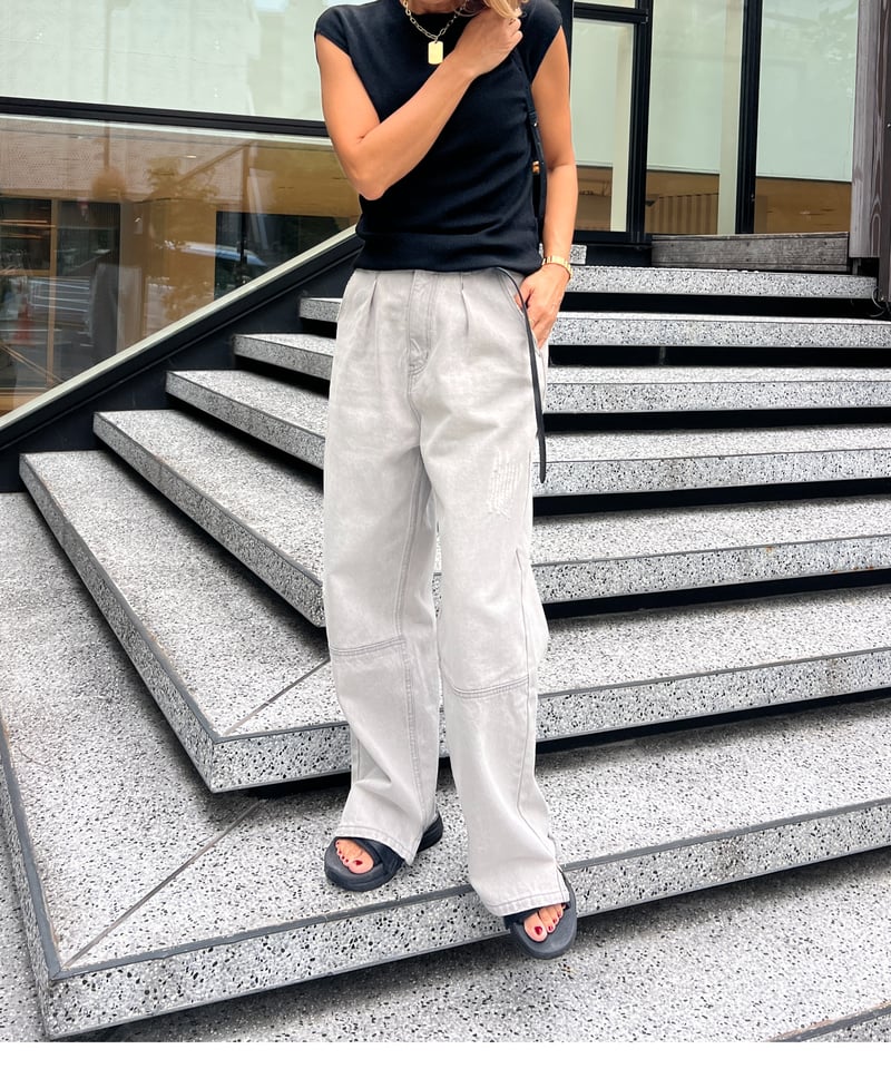 ABEREI × YENN コラボデニムパンツ | ABEREI