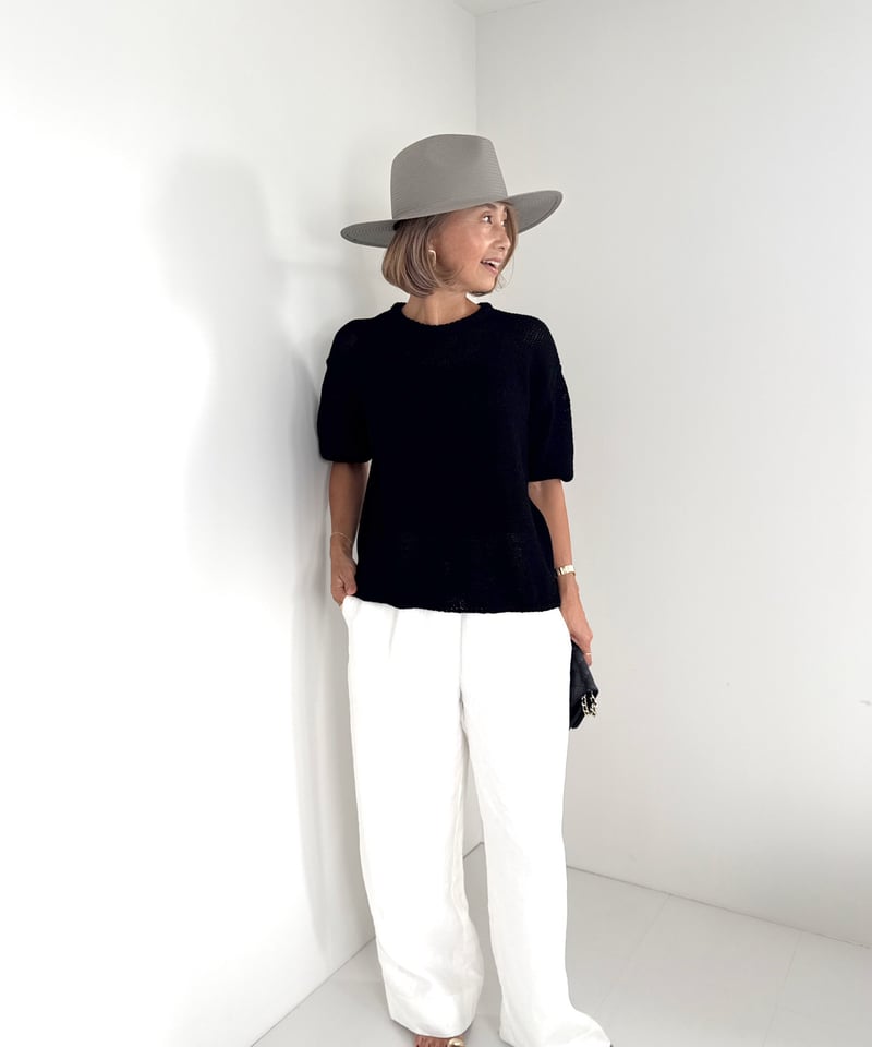 ワイドブリムハット【Caramel/Smokygray 全2色】 | ABEREI