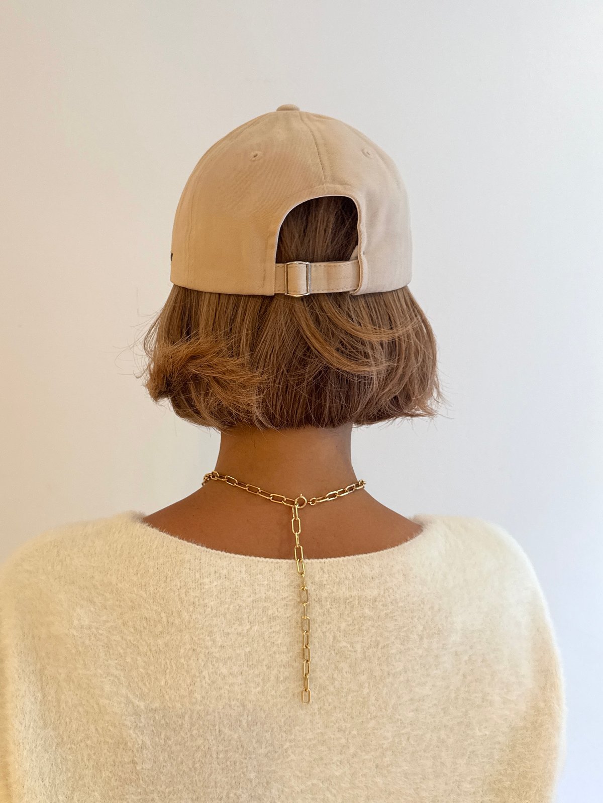 刺繍CAP（新色）【ecru】 | ABEREI