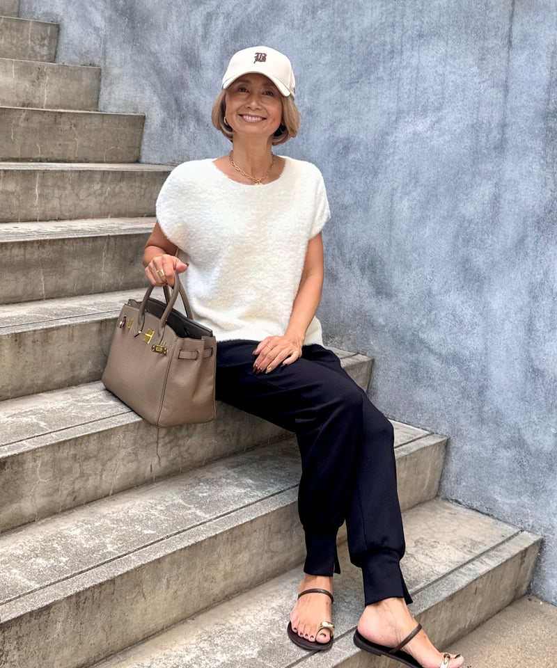 刺繍CAP（新色）【ecru】 | ABEREI