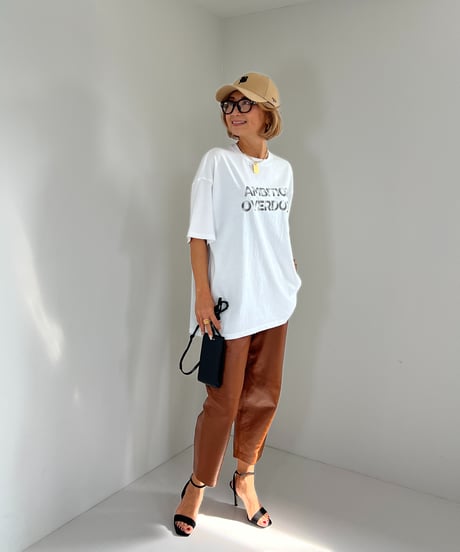 再入荷！LOGO Tシャツ【 White/Charcoal全２色 】