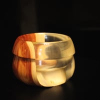 [売約済] 銘木とレジンのカップ 'Planet'