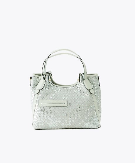 Lamb Leather Mesh Tote Bag（S）【031320】日本製