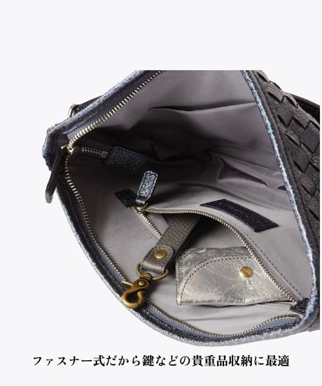 Aurora Foil Mesh 2way shoulder bag【322855】日本製