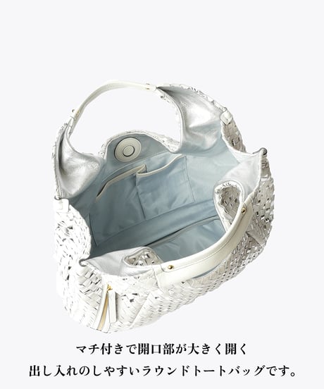 Lamb Leather Mesh Hobo【322822】日本製