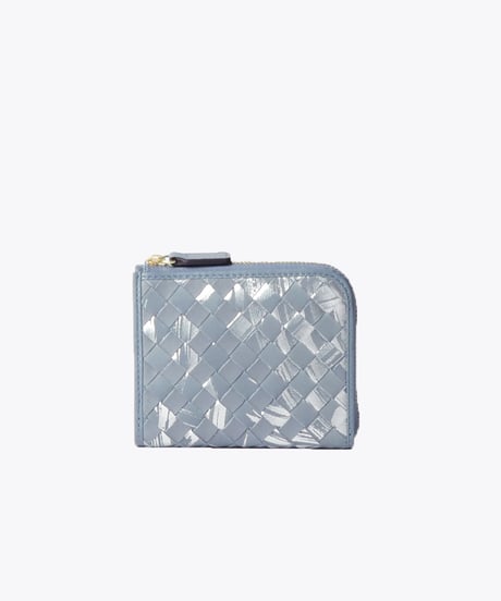 Lamb Leather L-shaped Zipper Mini Wallet【322853】日本製