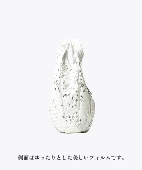 Lamb Leather Mesh Hobo【322822】日本製