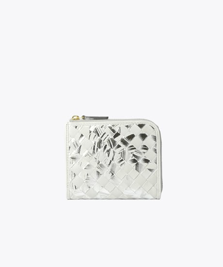 Lamb Leather L-shaped Zipper Mini Wallet【322853】日本製