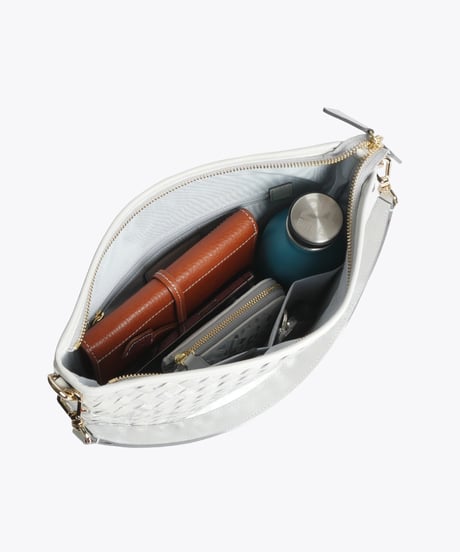 Lamb Leather 2way shoulder bag【322851】日本製