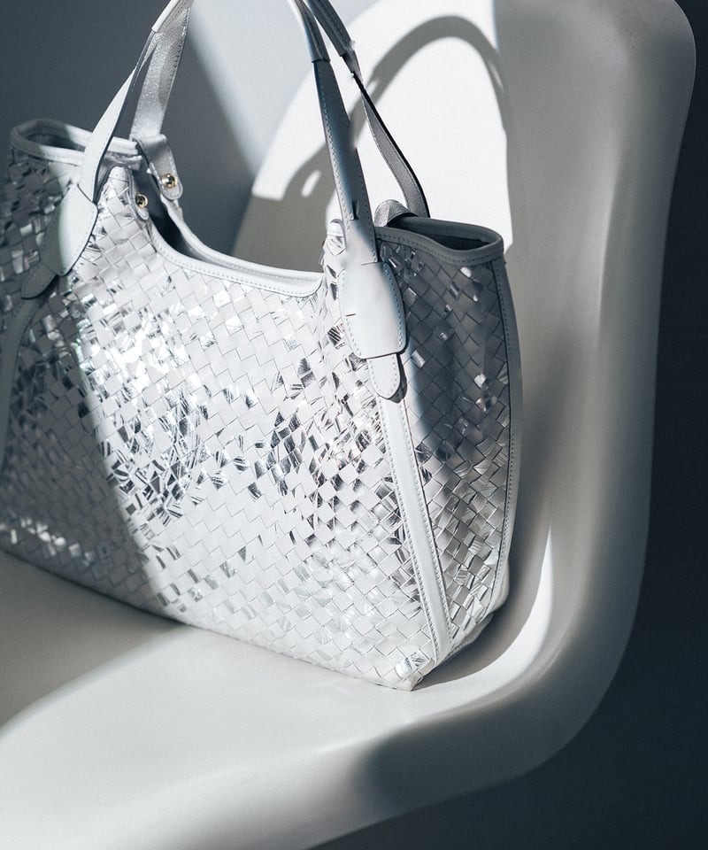 Llife COW LEATHER MESH BAG バッグ Llife COW LEATHER MESH BAG LIDNM