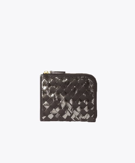 Lamb Leather L-shaped Zipper Mini Wallet【322853】日本製