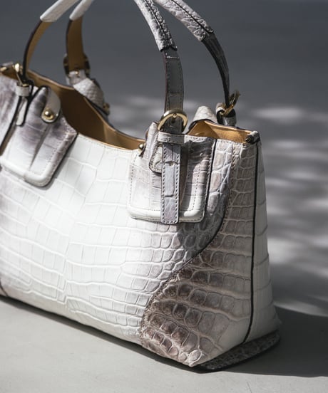 Crocodile 2way Tote Bag　【322270】日本製 A4