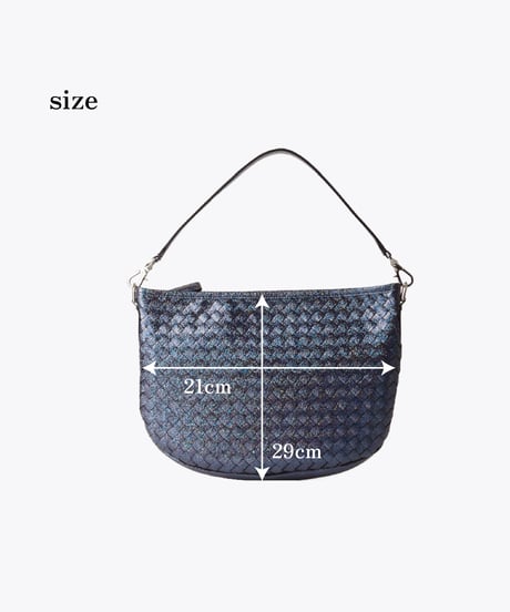 Aurora Foil Mesh 2way shoulder bag【322855】日本製