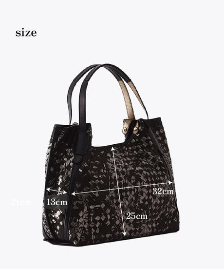 Lamb Leather Mesh Tote Bag（L）【031198】日本製 A4