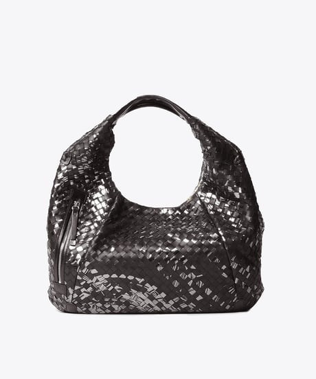 Lamb Leather Mesh Hobo【322822】日本製