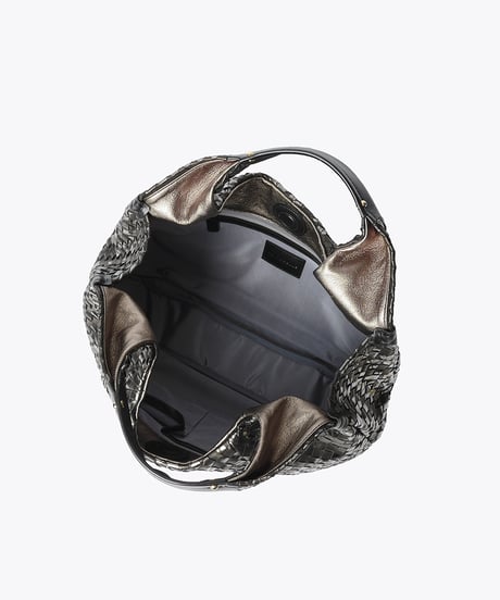 Lamb Leather Mesh Hobo【322822】日本製